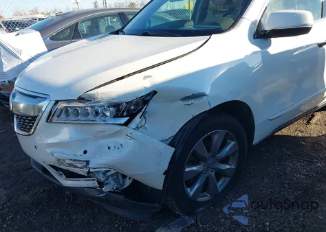 2014 Acura Mdx Advance Pkg W/Entertainment Pkg из США, поврежденный, VIN 5FRYD4H87EB025123